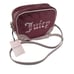 Juicy Couture Cabernet / Dusty Blush Retro Vibe Crossbody Velvet Handbag NEW