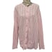 VTG Amana Woolen Mills Cardigan Button Up pink Textured Knit