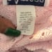 VTG Amana Woolen Mills Cardigan Button Up pink Textured Knit