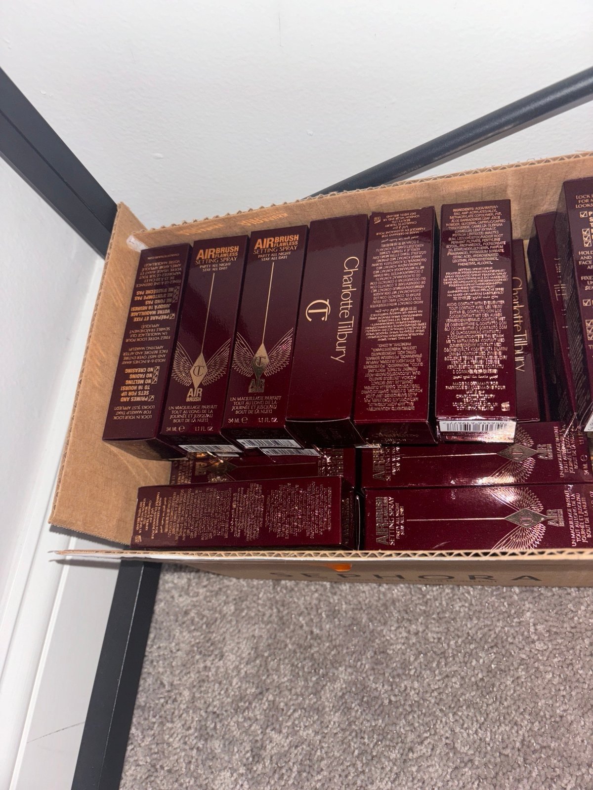 LOT OF 10 CHARLOTTE TILBURY SETTING SPRAYS