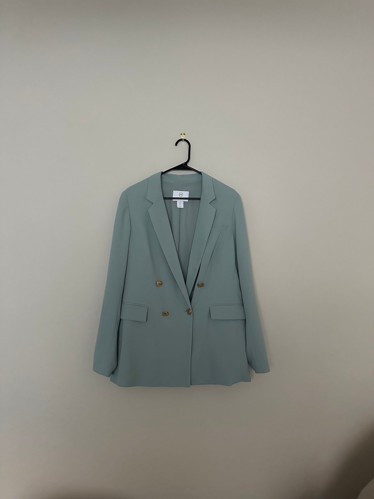 House of Harlow 1960 Double Breasted Relaxed Fit Jacket Blazer
