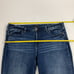 Silver Jeans Suki Capri Sz 18 Stretch Medium was denim Plus Size Distressed hem