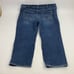 Silver Jeans Suki Capri Sz 18 Stretch Medium was denim Plus Size Distressed hem