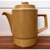 Vintage Nordic Gold by Pfaltzgraff Teapot with Lid and 14” Oval Platter Teay