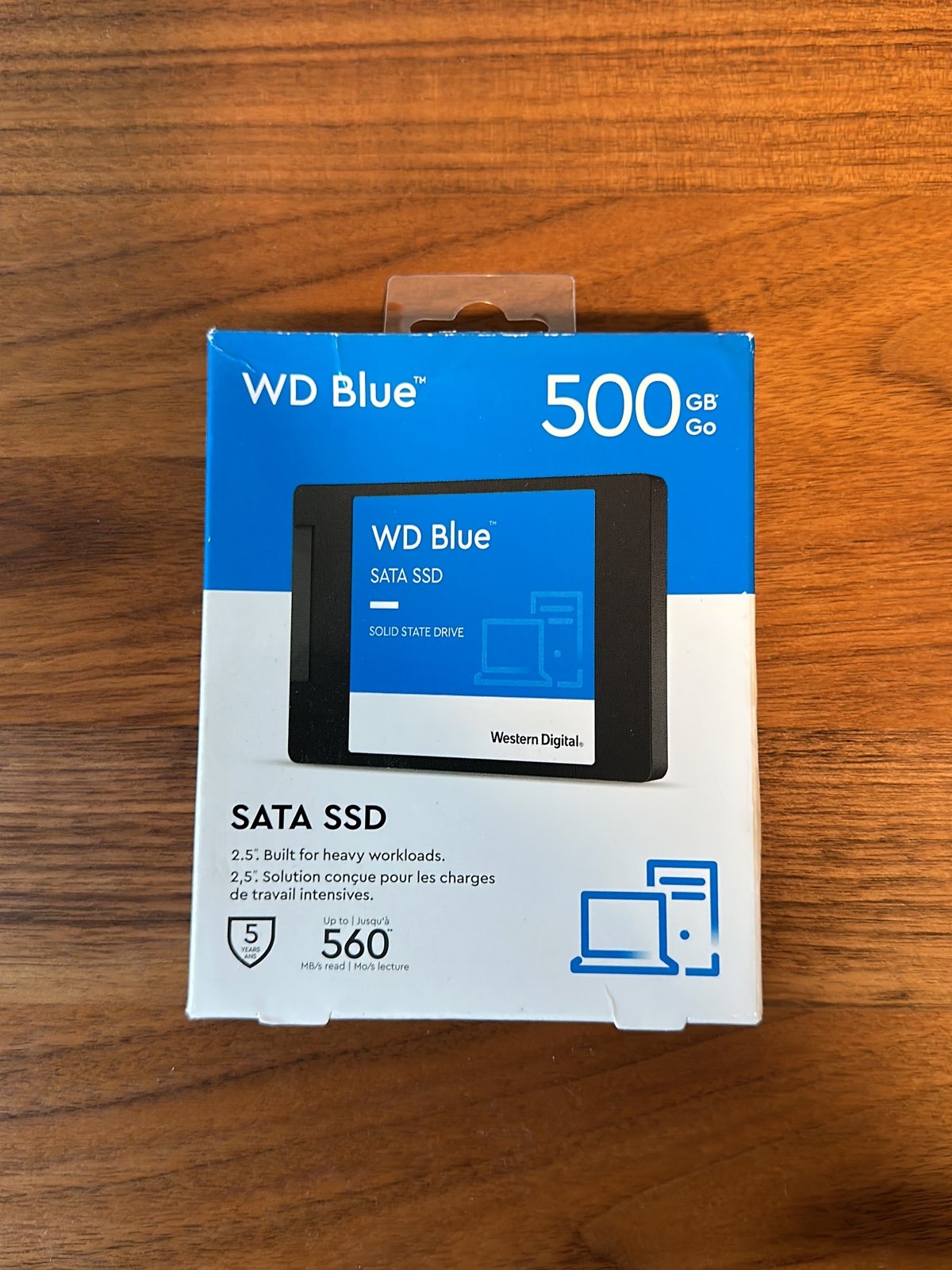 WD Blue SATA SSD 500 GB