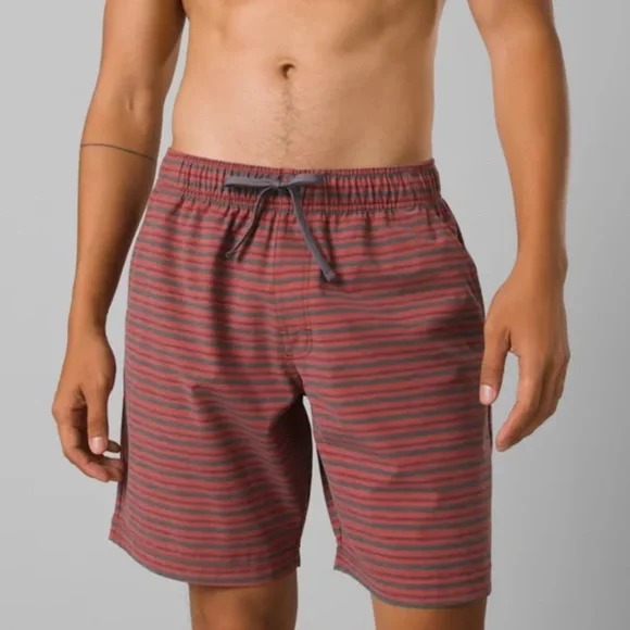 NWT PrAna Metric E-Waist Men’s Board Shorts 8” XXL