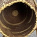 Antique Vintage Primitive Handwoven Wicker Rattan Lid Top Storage Basket! Top 1