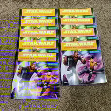 Lot Of 9 Star Wars Chewie and the Courageous Kid - Paperback By Lucasfilm Press