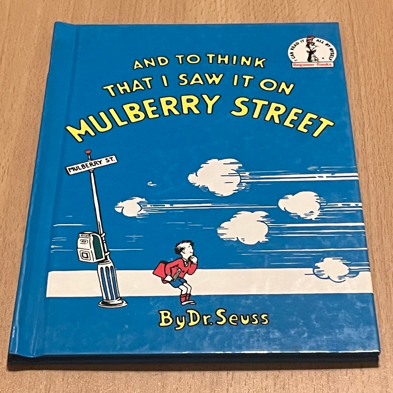 OOP Dr. Seuss HC Book And To Think That I Saw Mulberry Street Book Club Edition
