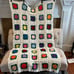 Crochet Blanket 3-D Flower 76 x41