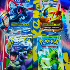 Pokmon ex dragon frontiers empty packs