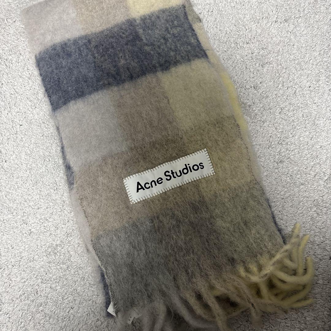 Acne Studios Check Scarf