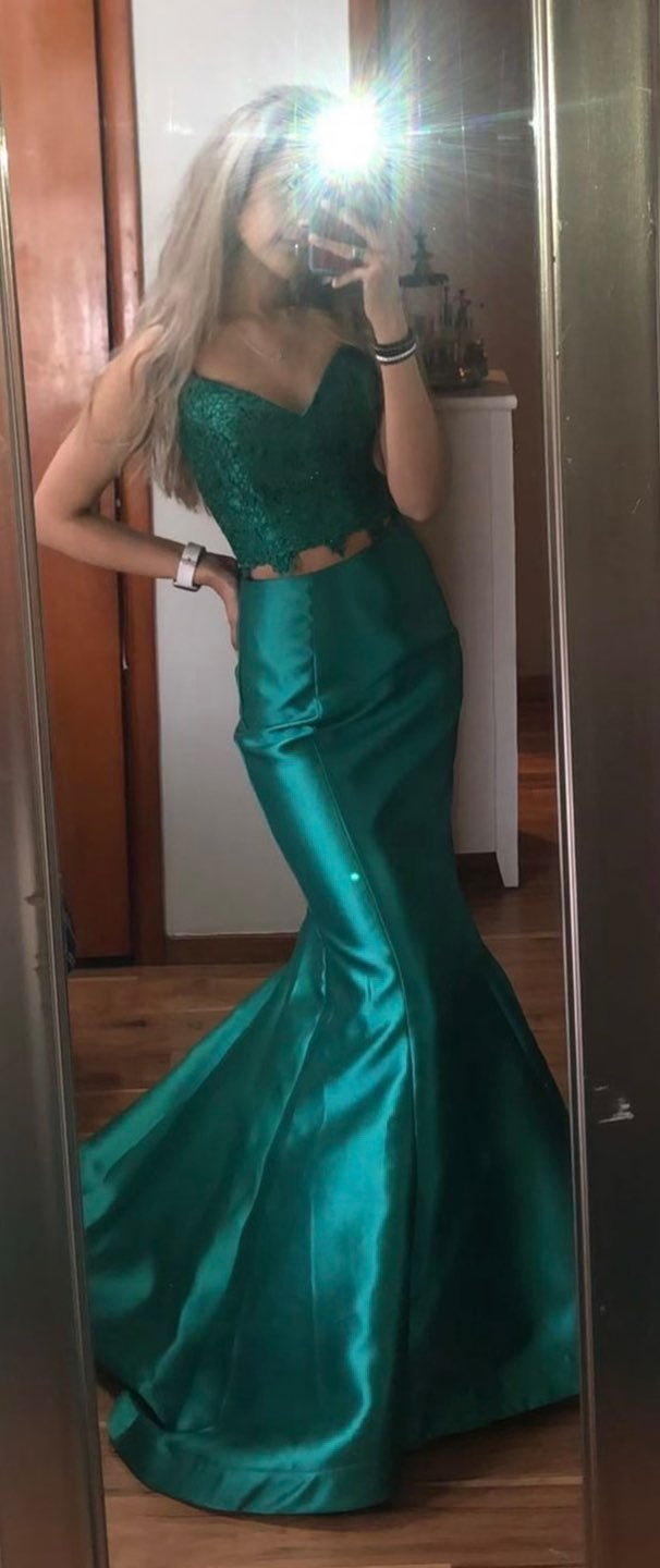 Designer Silk Mermaid Prom Dress
