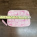 COACH Triple Pill Case Pink and White Stripe Bottles not included