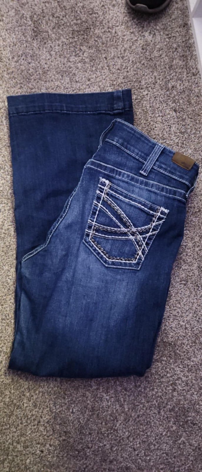 BRAND NEW ARIAT Women's R.E.A.L. Mid Rise Stretch Entwined Jeans
