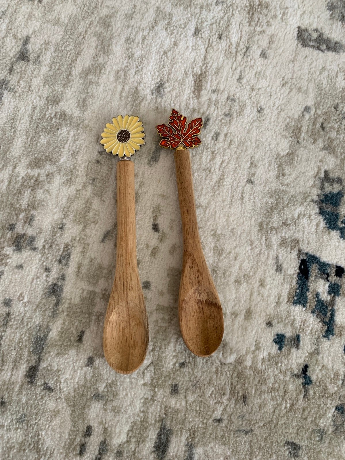 Fall mini wooden spoons