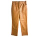 7 For All Mankind Faux Leather Straight Leg Pant Camel Size M