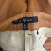 7 For All Mankind Faux Leather Straight Leg Pant Camel Size M