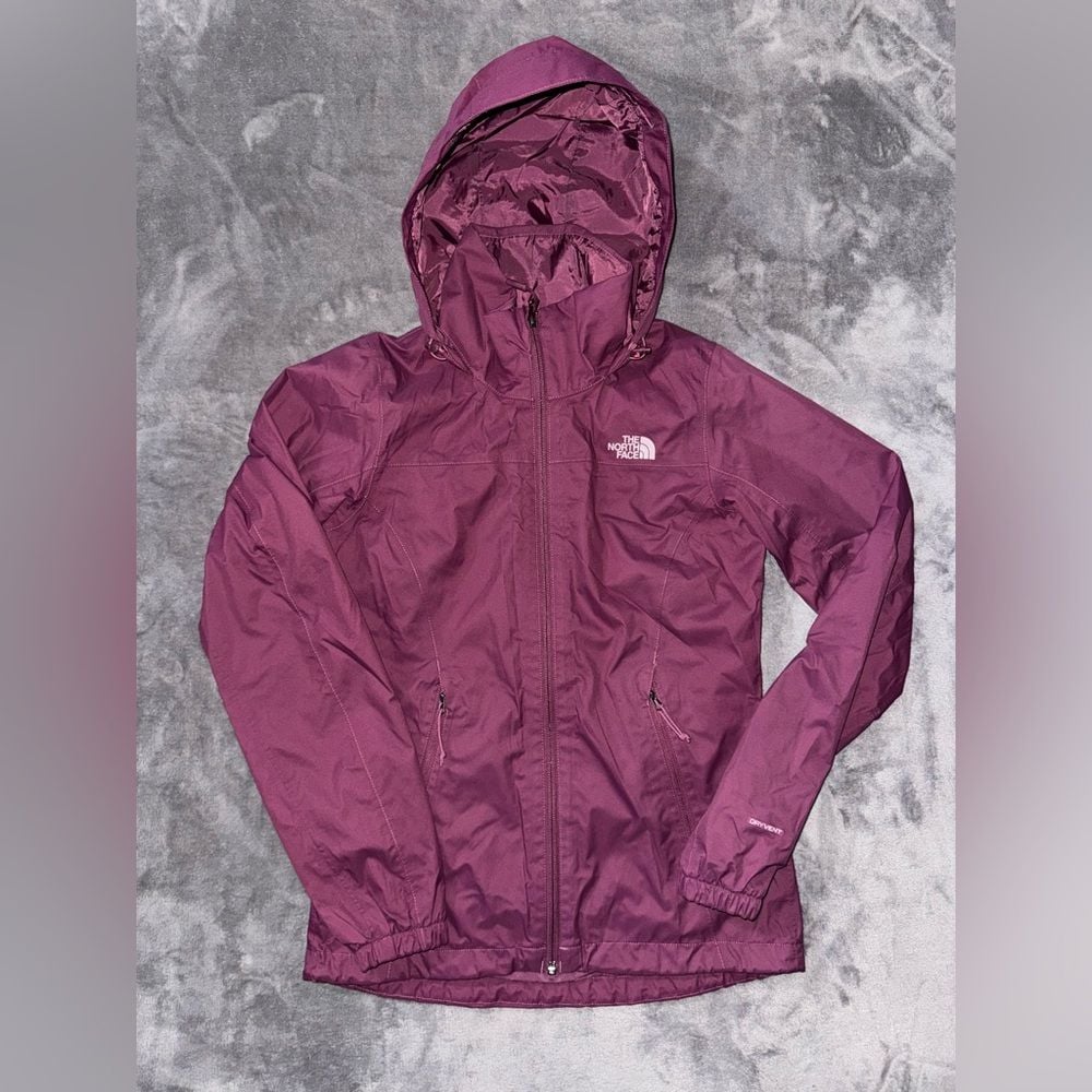 The North Face Women's Full Zip Jacket Hyvent Hooded Outdoors Gorpcore Sz Xs