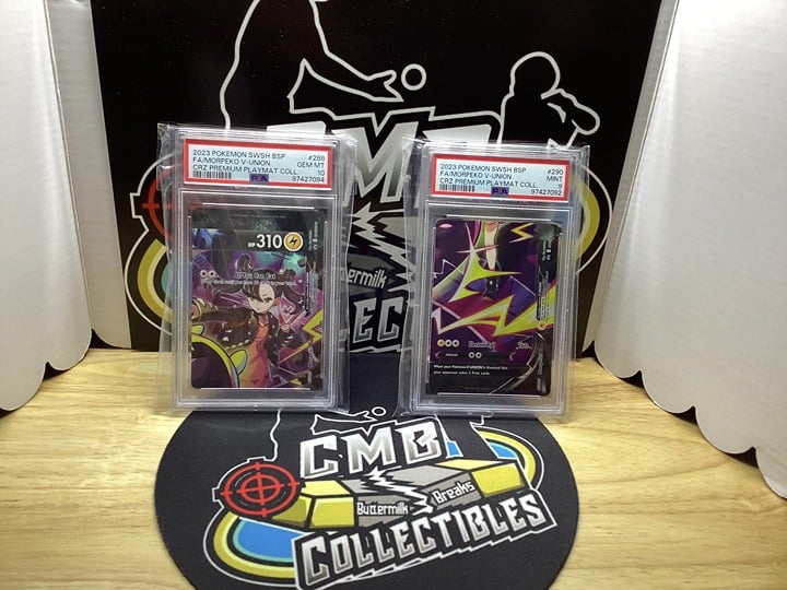 Pokemon morpeko 4 card lot promo PSA graded. (see description)