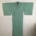 Light Green Aqua Pink Floral Lightweight Sheer Japanese Kimono