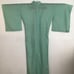 Light Green Aqua Pink Floral Lightweight Sheer Japanese Kimono