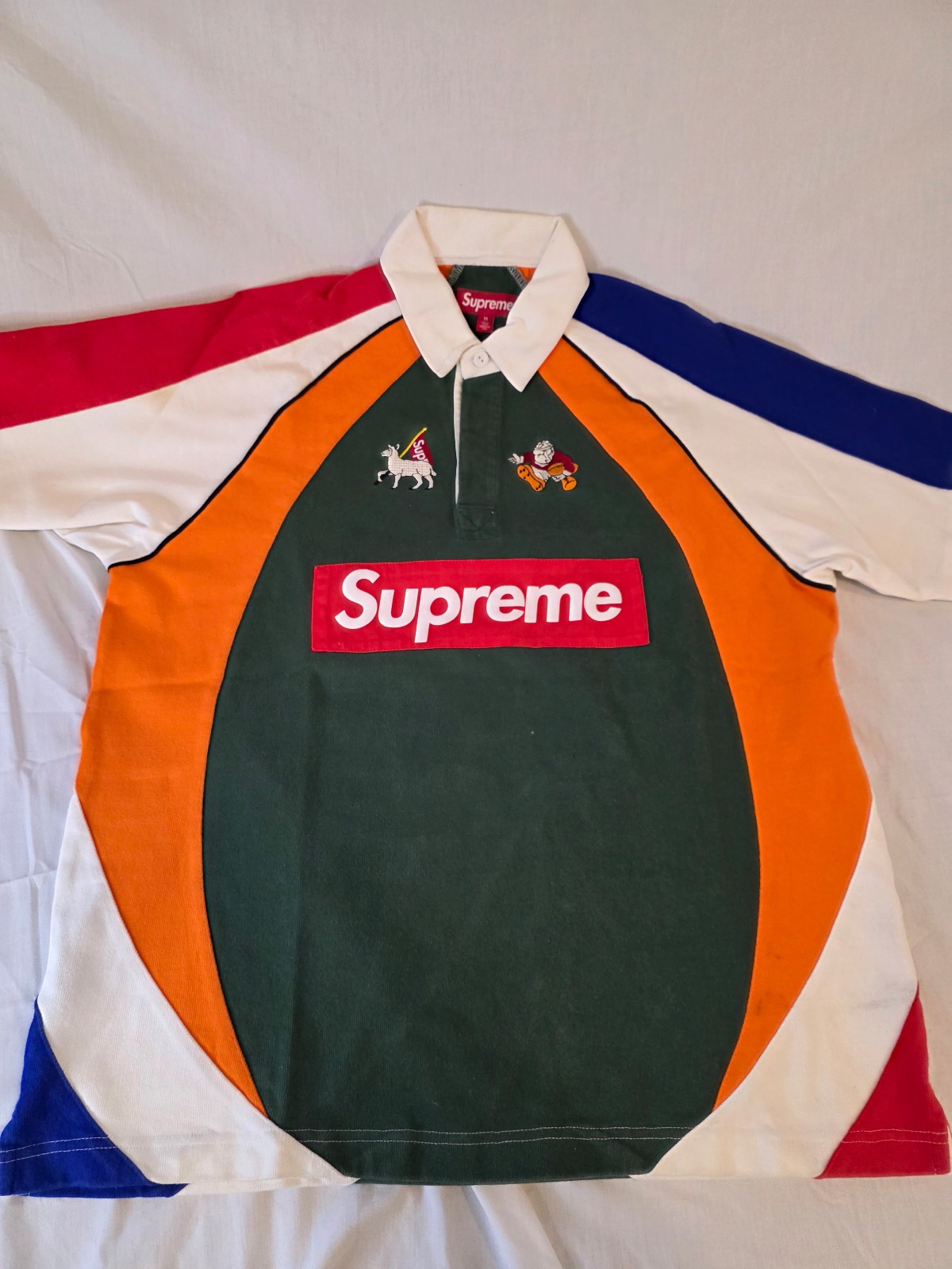 Supreme SS 24’ Rugby Polo Mens Medium