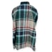 Anthropologie Andersen & Lauth Davis Plaid Capelet Cape Ble Green