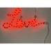 LOVE Red Wall Sign Valentine Small Lights in Tube Electric Cord 18 w, 8 h