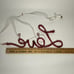 LOVE Red Wall Sign Valentine Small Lights in Tube Electric Cord 18 w, 8 h