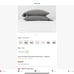 New Casaluna heavy weight linen pillow case grey k