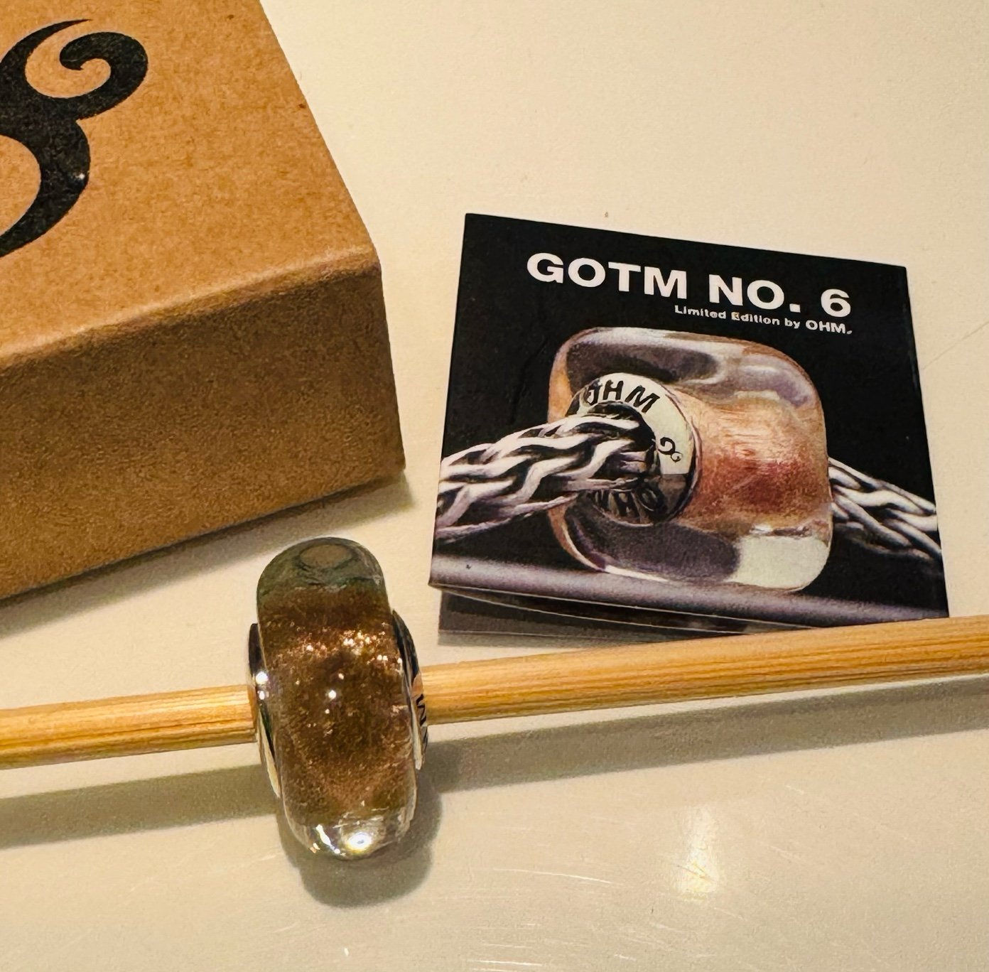 OHMbeads glass of the month