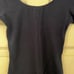 Navy Balera Short Sleeve Round Neck Leotard SA