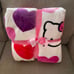 Hello Kitty Valentines Hearts Full/Queen Blanket