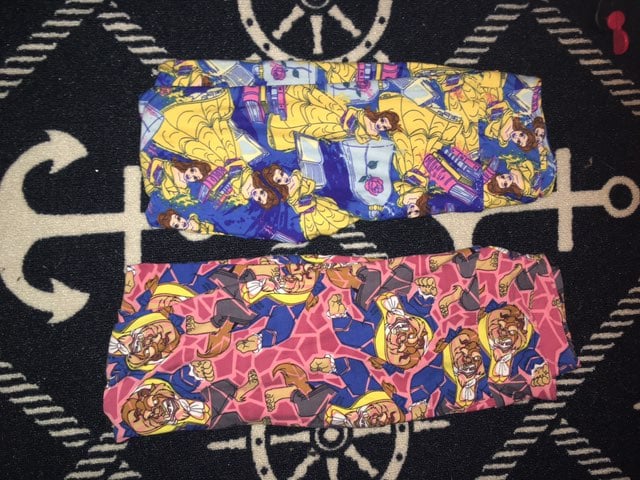 Beauty and the beast one size leggings
