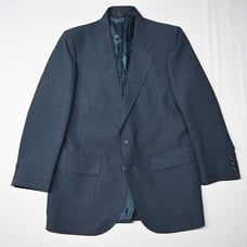 Vtg 90s 40R Blue USA Made Mens Blazer Suit Jacket Sport Coat