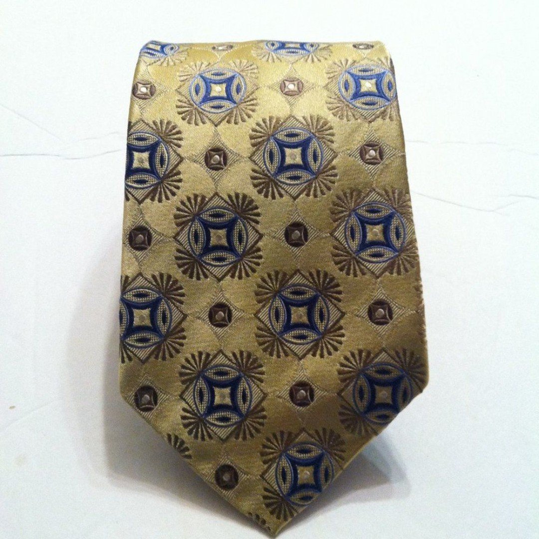 XMI PLATINUM MEN'S NEW ALL SILK TIE WIDTH: 3 1/2