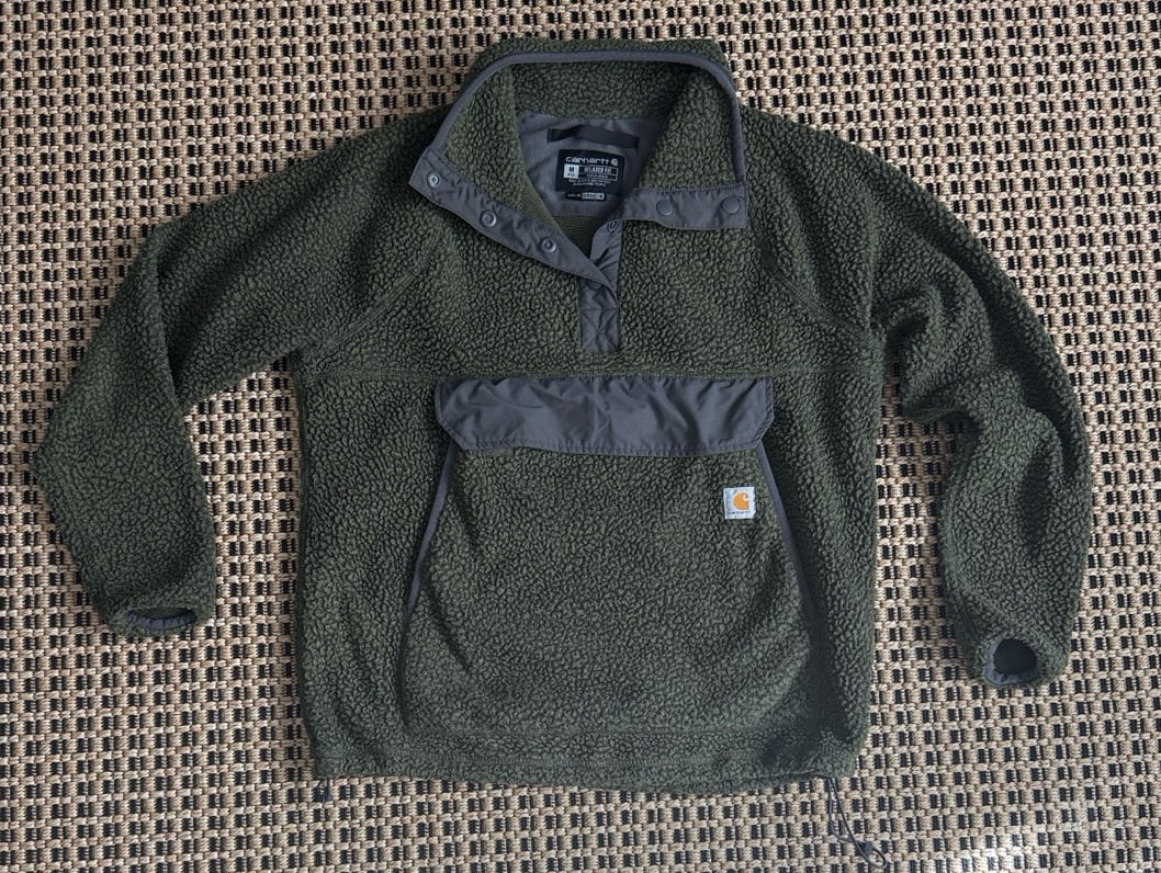 Carhartt Olive Fleece Pullover
