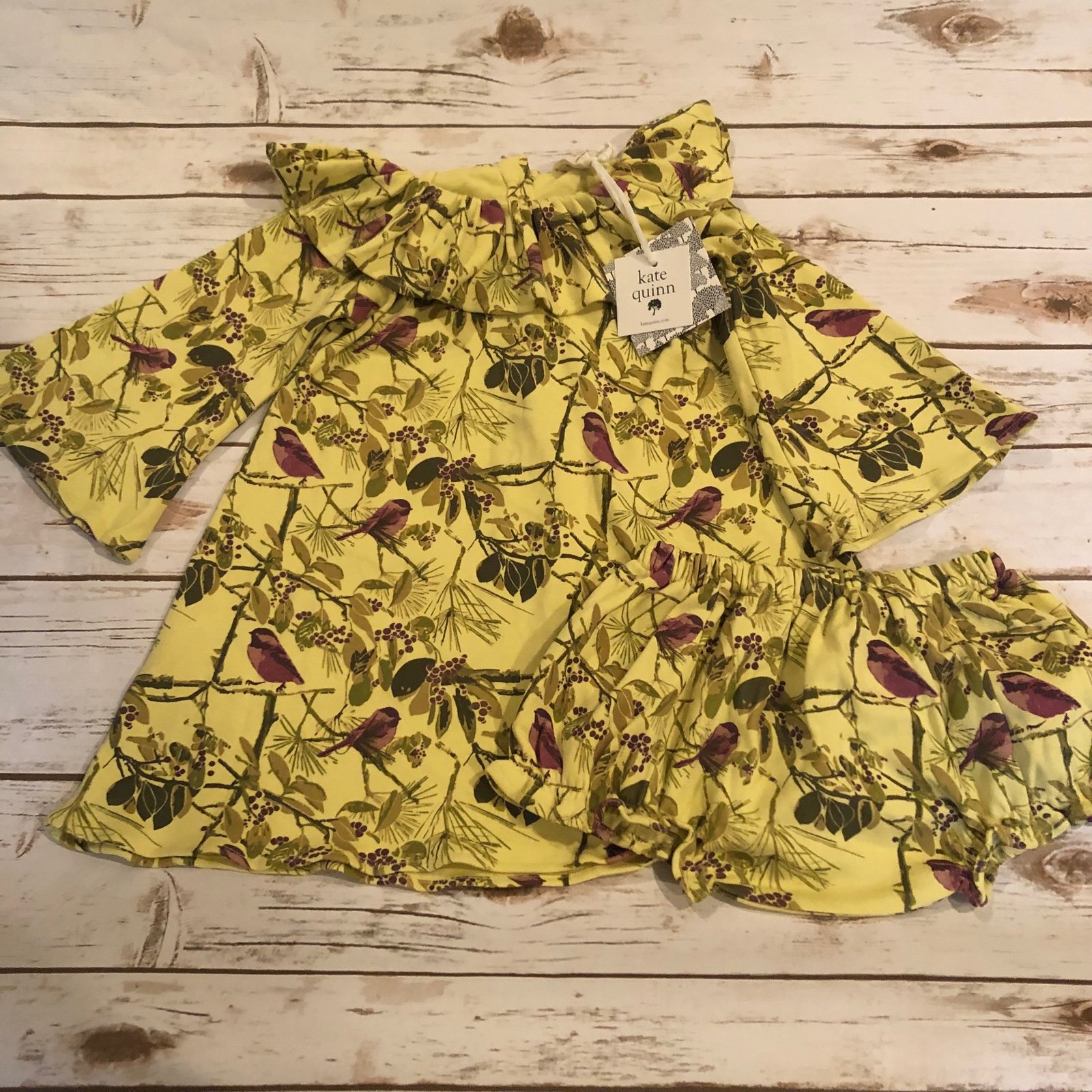 Kate Quinn bird dress