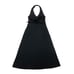PATAGONIA Morning Glory Halter Dress Tie Back XS Black