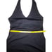 PATAGONIA Morning Glory Halter Dress Tie Back XS Black