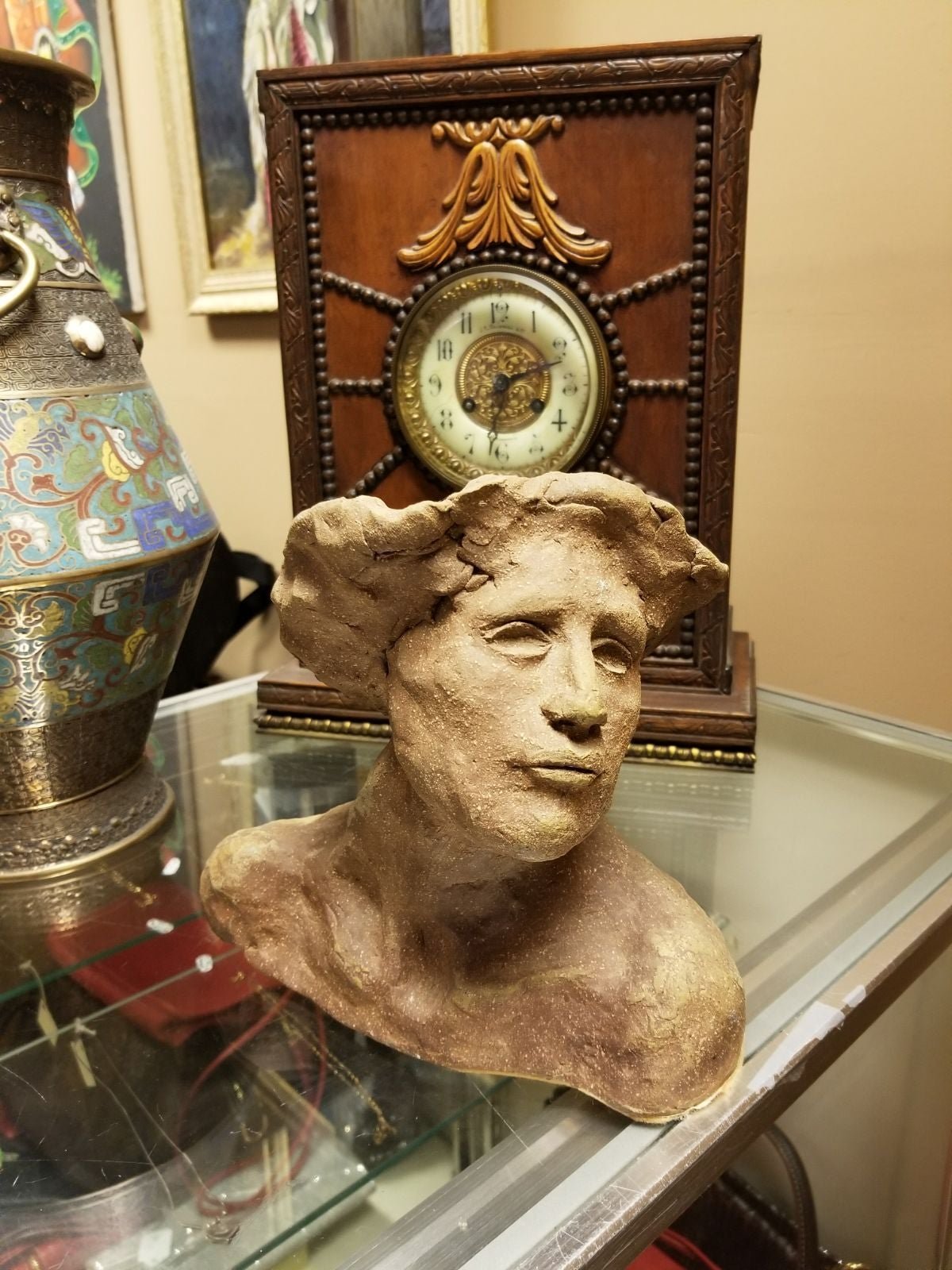 Antique Clay Sculpture