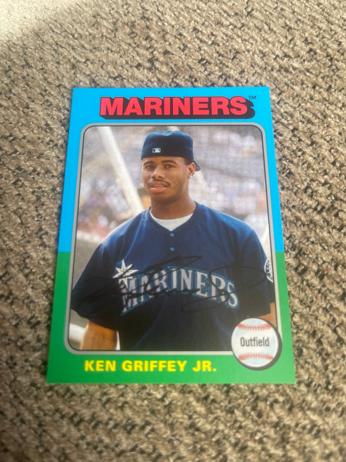 2019 Topps Archives Ken Griffey Jr Parallel #24/99 Jersey Number MARINERS