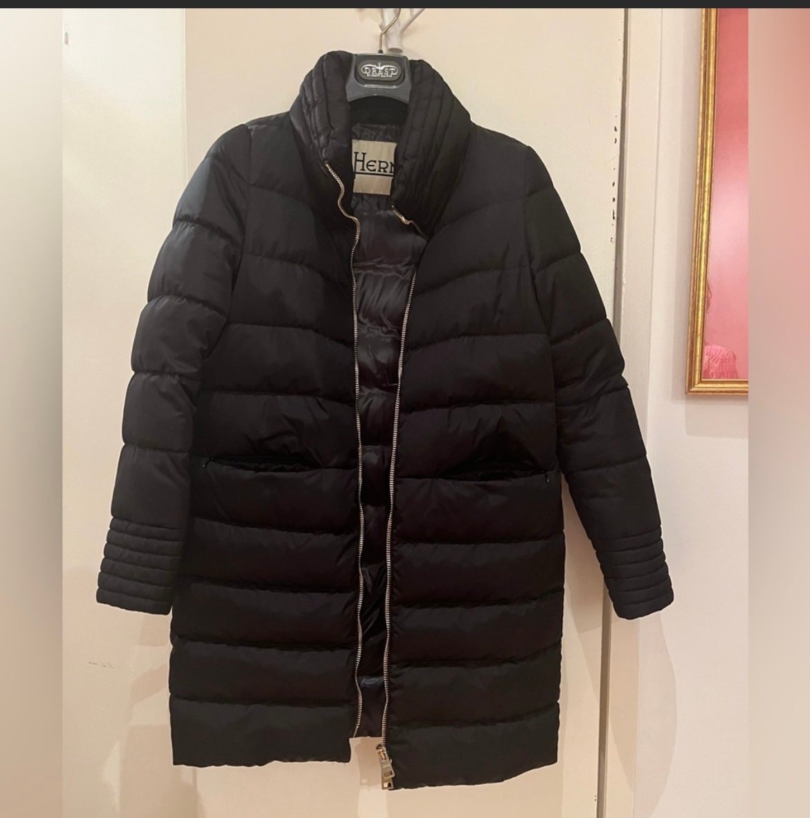 Herno goose down parka coat