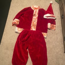 Bloody santa suit