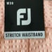 FootJoy Men's Performance Golf Seersucker Shorts Quartz Pink. Size 30. NWT