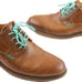 John Fluevog Derby Shoes Men’s Sz 10 - Brown Leather - Fast Ship!