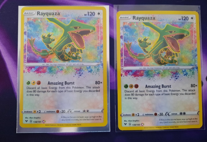 Rayquaza Amazing Rare