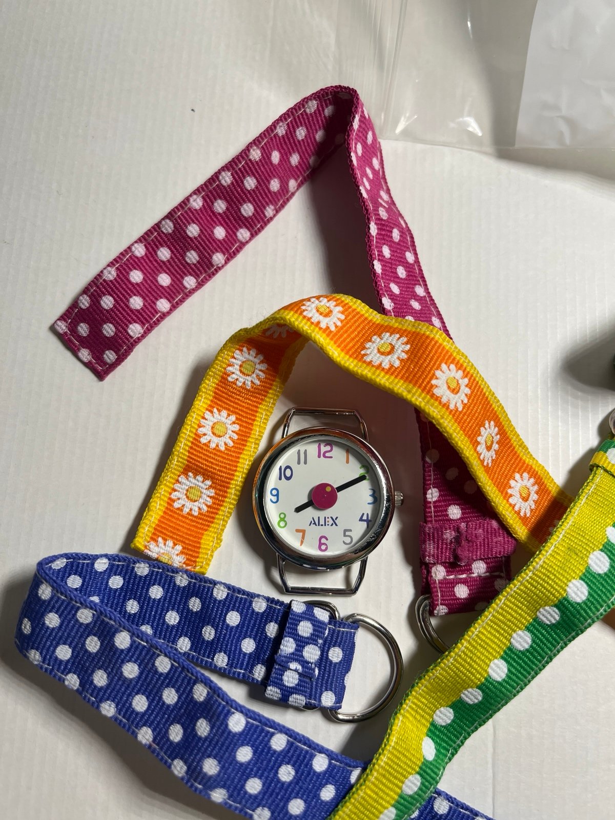 Alex watch with multiple bands