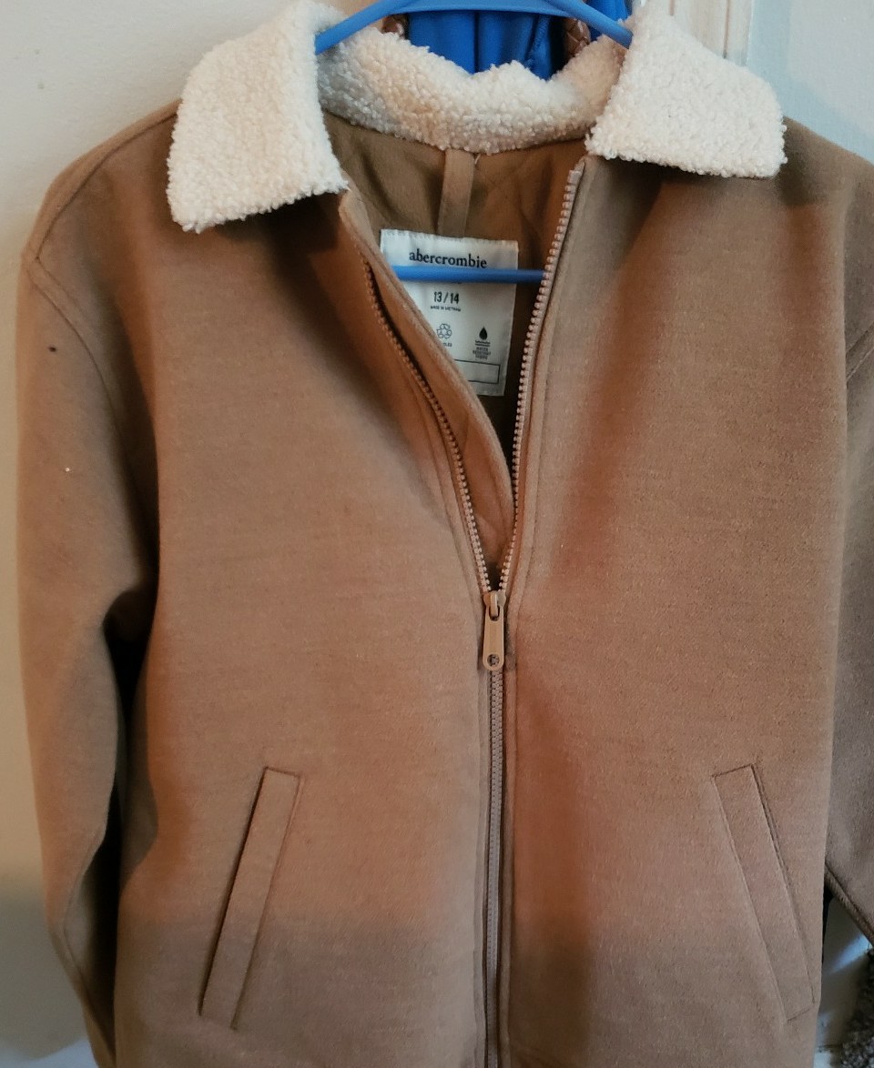 Boys Abercrombie Sherpa Coat